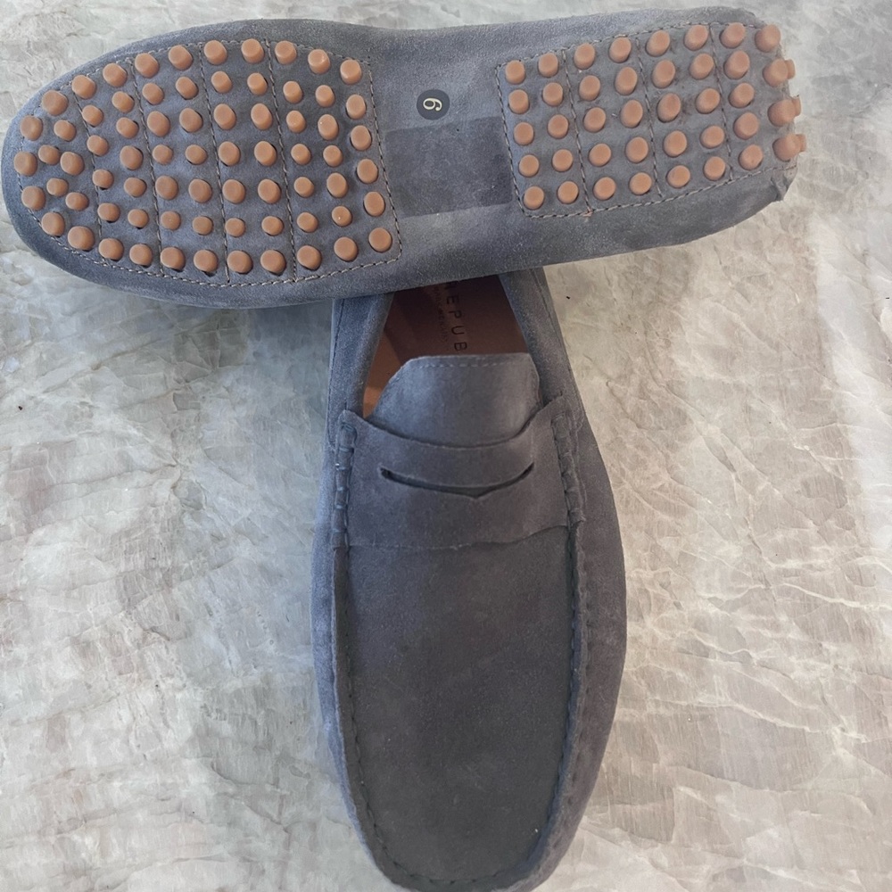 New Republic 100% genuine suede mock drivers - Picture 3 of 4